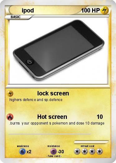 Pokemon ipod