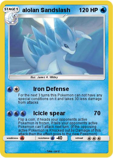 Pokemon alolan Sandslash