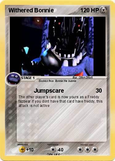 Pokemon Withered Bonnie