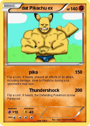 Pokemon dat Pikachu ex