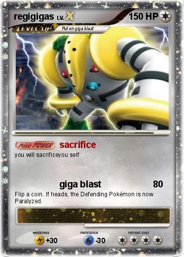 Pokemon regigigas