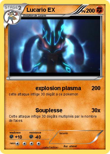Pokemon Lucario EX