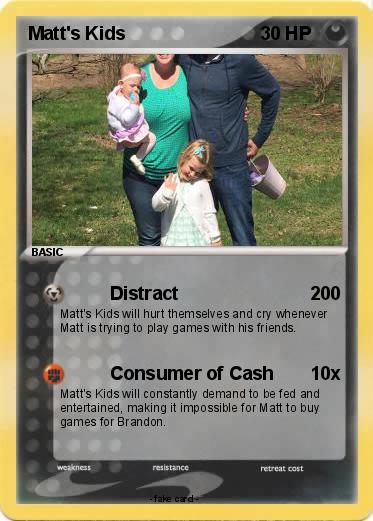Pokemon Matt's Kids