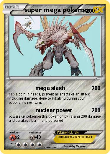 Pokemon super mega pokemon