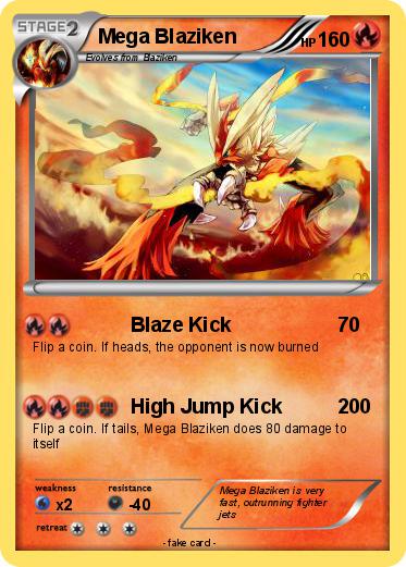 Pokemon Mega Blaziken