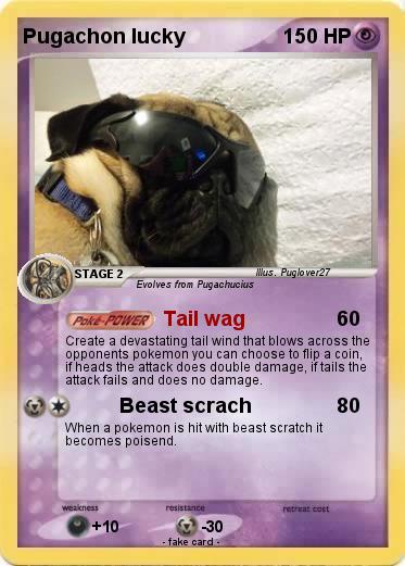 Pokemon Pugachon lucky