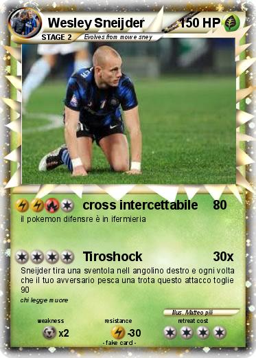 Pokemon Wesley Sneijder