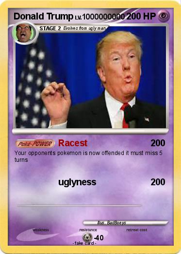 Pokemon Donald Trump