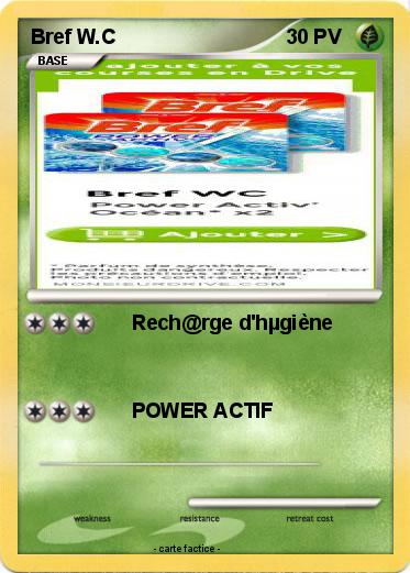 Pokemon Bref W.C
