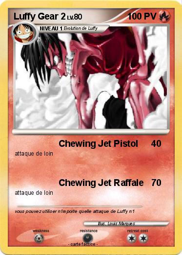 Pokemon Luffy Gear 2