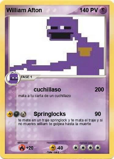 Pokemon William Afton