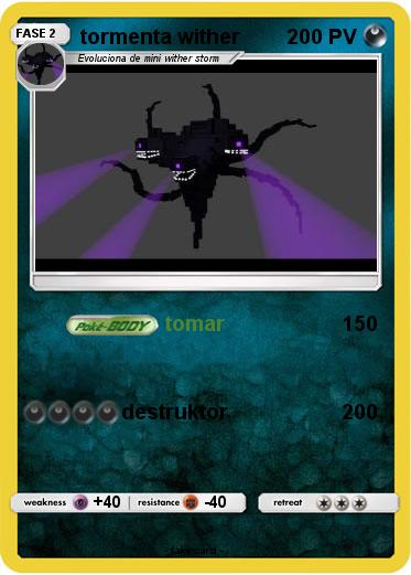 Pokemon tormenta wither
