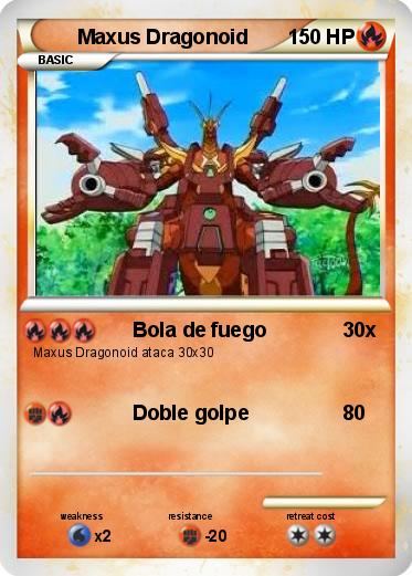 Pokemon Maxus Dragonoid