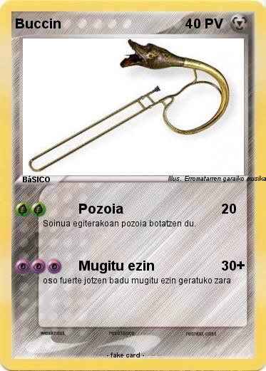 Pokemon Buccin