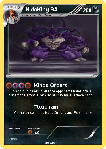Pokemon NidoKing BA
