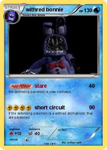 Pokemon withred bonnie