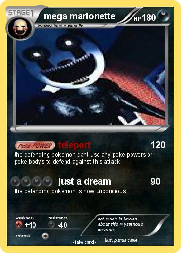 Pokemon mega marionette