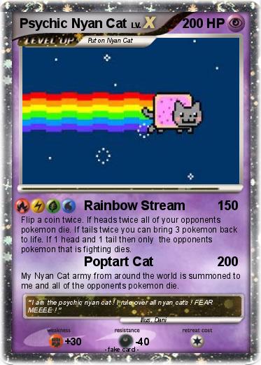 Pokemon Psychic Nyan Cat