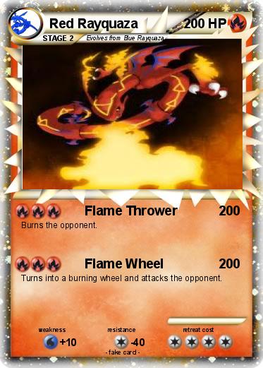 Pokemon Red Rayquaza