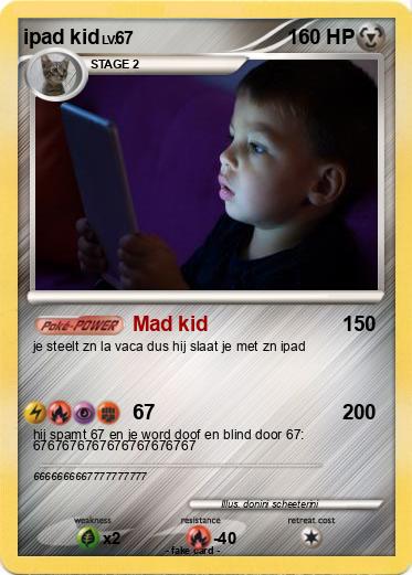 Pokemon ipad kid