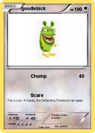 Pokemon goodlebick