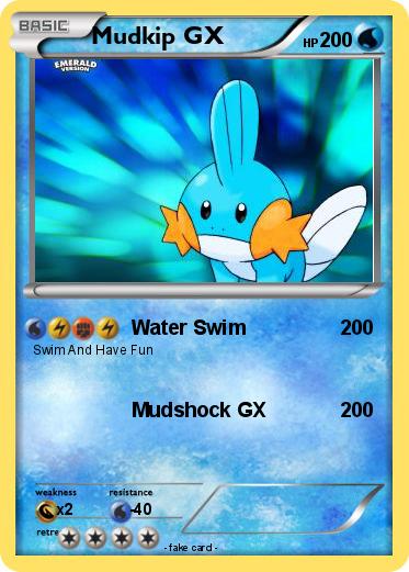 Pokemon Mudkip GX