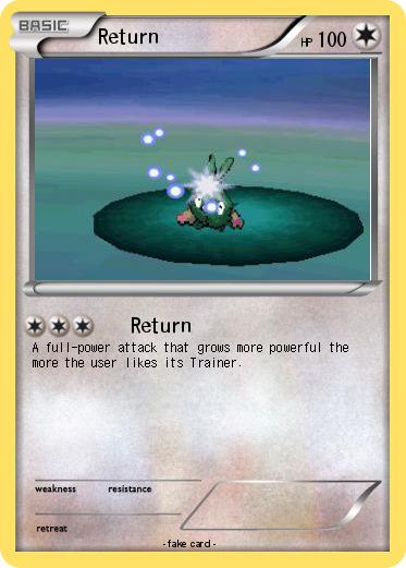 Pokemon Return