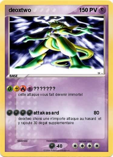Pokemon deoxtwo