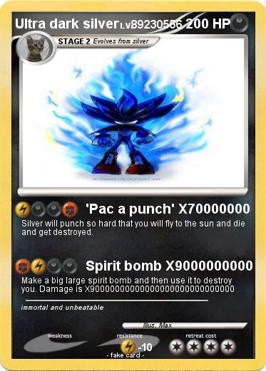 Pokemon Ultra dark silver