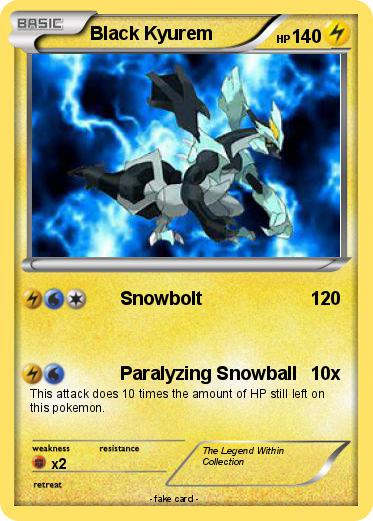 Pokemon Black Kyurem