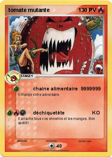 Pokemon tomate mutante