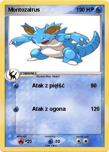 Pokemon Montozałrus