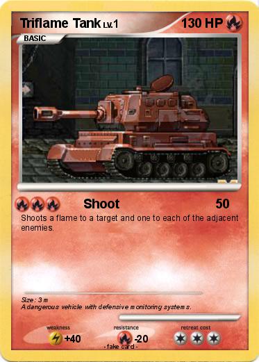 Pokemon Triflame Tank