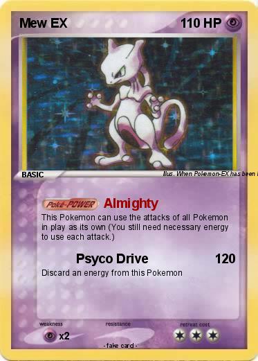 Pokemon Mew EX