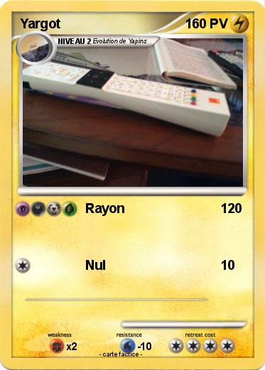 Pokemon Yargot
