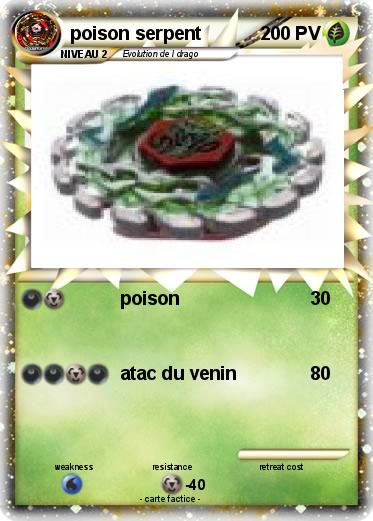 Pokemon poison serpent