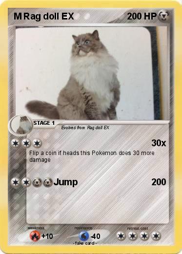 Pokemon M Rag doll EX