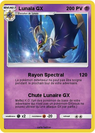 Pokemon Lunala GX