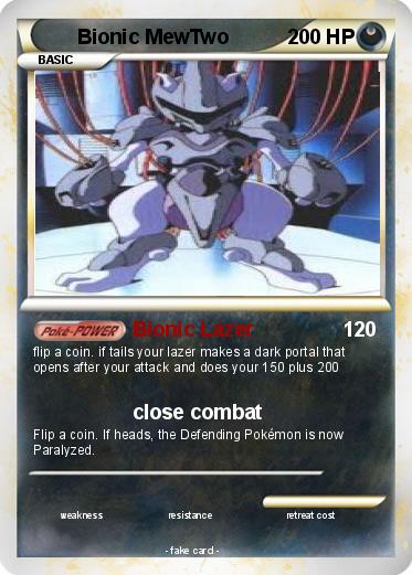 Pokemon Bionic MewTwo