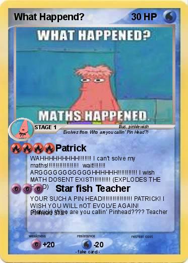 Pokemon What Happend?