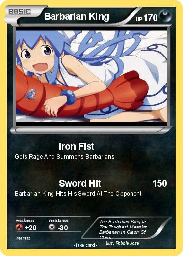 Pokemon Barbarian King