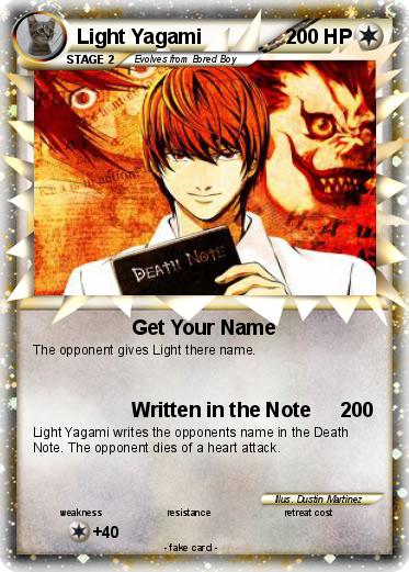 Pokemon Light Yagami