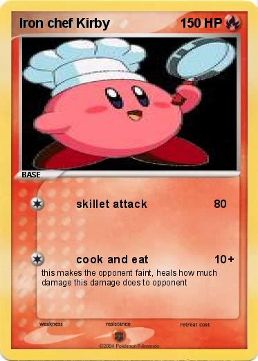 Pokemon Iron chef Kirby