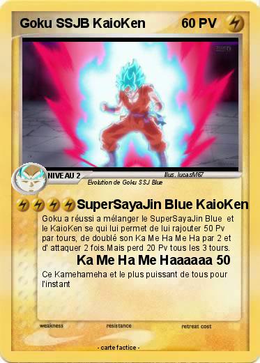 Pokemon Goku SSJB KaioKen