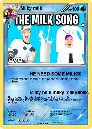Pokemon Milky milk