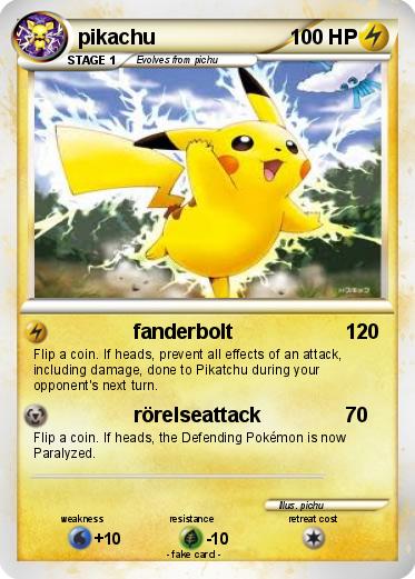 Pokemon pikachu