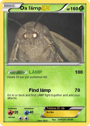 Pokemon Da lämp