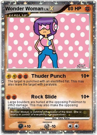 Pokemon Wonder Woman