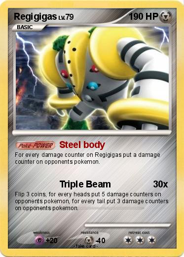Pokemon Regigigas