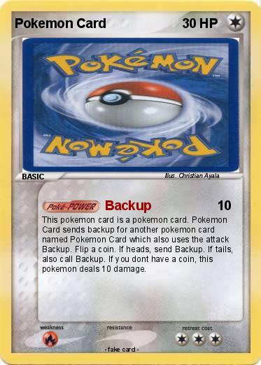 Pokemon Pokemon Card